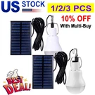 Solar Light Bulbs For Indoor Home And Chicken Coop, Outdoor Waterproof Camping. Fixed Price $32.37.