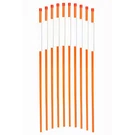 36" Orange Driveway Markers 12-PACK Reflective Poles For Night Snow Visibility. Fixed Price $24.63.
