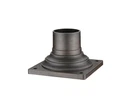 Bellevue ZPMB53267 Square 6"W Pier Mount Base - Bronze. Fixed Price $38.00.