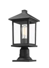 Bellevue ZPL20315 Bennie 8" Tall Pier Mount Post Light - Black. Fixed Price $254.00.