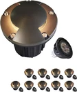 Malory Brass Top Cover Landscape Well Lights 10 Pack. Fixed Price $700.57.
