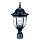Acclaim Lighting Suffolk 1 Post Mount, Matte Black/clear - 5067BK. Fixed Price $75.20.