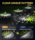 Ornesign Ultra Bright Solar Lights Outdoor Waterproof 8 Pack - Black. Fixed Price $39.26.