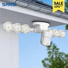 Sansi Led Motion Sensor Security Light 6000LM 45W Outdoor IP65 Waterproof Wall. Fixed Price $36.99.