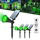 4PKS Solar Led Landscape Green Outdoor Garden Pathway Yard Spotlight. Fixed Price $68.99.