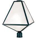 Brian Patrick Flynn For Crystorama Glacier 21" Outdoor Post Light In Black. Fixed Price $314.00.