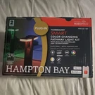 Hampton Bay Fairmount Smart Color Changing Led Pathway Light 2-PACK Black. Fixed Price $70.00.