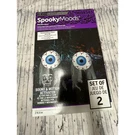 Nib Halloween Gemmy Lightshow Spookymoods 20" Eyeball Pathway Stakes Set Of. Fixed Price $35.00.