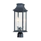 Maxim Lighting Vicksburg 2-LIGHT Outdoor Post Mount Black 30020CLBK. Fixed Price $151.30.