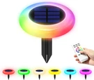 Intelamp Solar Pathway Lights, 6 Pack Color Changing Led With Remote Control. Fixed Price $113.99.
