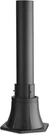 Outdoor Post Light Pole With Base, Hwh Outside Lamp Accessories, Black Alum. Fixed Price $69.30.
