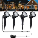 Covoart Outdoor Lights Landscape Lighting 4 Pack, Warm White. Fixed Price $49.49.