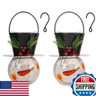 Starsoul 2PK Snowman Solar Lanterns Outdoor Hanging Christmas Waterproof Lights. Fixed Price $74.50.
