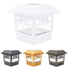 8 Black Bronze Copper White 4 X Solar Post Lights Outdoor Deck Cap Fence Lamp. Fixed Price $44.95.