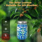 Starsoul Dragonfly Solar Lanterns 4PK Mosaic Glass Outdoor Waterproof Patio. Fixed Price $74.99.