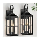 Bdrofn 2 Pack 19" Large Outside Modern Wall Sconce Light Fixture, Industrial .... Fixed Price $99.53.