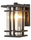 Retro Outdoor Wall Light Small Outside Lamp With Clear Seeded Glass Shad.... Fixed Price $127.49.
