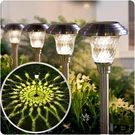 Beau Jardin 8 Pack Solar Pathway Lights Outdoor Stainless Steel .... Fixed Price $68.94.