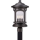 Quoizel MBH9011 Marblehead 3 Light 19"H Outdoor Single Post - Bronze. Fixed Price $359.99.