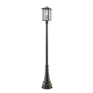 Z-lite 3 Light Outdoor Post Mounted Fixture. Fixed Price $930.00.