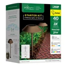 Feit Electric Onesync 40 Lumens Bronze Solar Led Path Light Cct+rgb Remote 2PACK. Fixed Price $89.00.