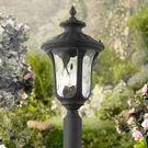 Livex Oxford 22" High Textured Black Lantern Outdoor Post Light. Fixed Price $226.10.