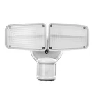 Home Zone Halo Series Twin Head 5000K Led Security Flood Light With Standby Mode. Fixed Price $39.99.