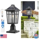 Darkaway Solar Post Lights Lamp Outdoor Pole Fixture Dusk To Dawn. Fixed Price $104.98.