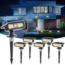 Toodour Solar Spot Outdoor 6 Pack Lights With 2 Modes. Fixed Price $51.57.