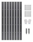 Vevor Metal Landscape Edging 8PACKS 72IN Rust-resistant Bendable For Yard Garden. Fixed Price $120.90.