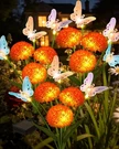 Solar Garden Lights 3 Pack Swaying Butterfly With Flowers For Outdoor Decor. Fixed Price $31.19.