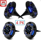 4 Pack Solar Ground 8LED White Outdoor Lights Disk Waterproof. Fixed Price $13.98.