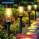 Letmy 12 Pack Solar Pathway Lights Outdoor, Waterproof IP65. Fixed Price $53.42.