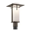 Kichler Caterham 1 Outdoor Post Light, Olde Bronze - 49646OZ. Fixed Price $454.99.