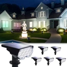 6 Solar Powered Outdoor Spot Lights Outside Pack, Cool White. Fixed Price $92.35.
