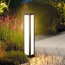 Pakedandun Outdoor Landscape Path Light, Modern Driveway Lights 120V Wired, 32". Fixed Price $104.99.