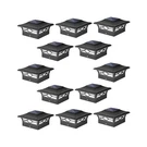 Solar Post Cap Lights Outdoor 12PACK, Waterproof Powered Deck Fence Pos.... Fixed Price $84.65.