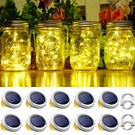 Smilingtown 10 Pack 30 Led Solar Mason Jar Lid String Lights,fairy Inc.... Fixed Price $40.15.