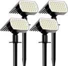 4 Pack Solar Lights 72 Leds, 3 Lighting Modes 2-IN-1 Landscape. Fixed Price $29.99.