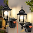 Oykyohei 2 Pack Porch With Outlet, Motion Sensor Outdoor Lights, Updat. Fixed Price $87.48.