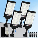 Cnoijuts Solar Street Lights Outdoor 4-PACK 12000LM 6500K Waterproof Led Motion. Fixed Price $106.28.