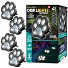 Bell + Howell 4-PACK Low Voltage Black Solar Powered Led Path Lights. Fixed Price $19.95.