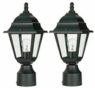 Nuvo Lighting 60/548 One Post Lantern (black, 2-PACK). Fixed Price $90.76.