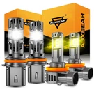 Auxbeam Canbus 9007 Led Headlights / H11 H8 Fog White Yellow Super Bright. Fixed Price $99.99.