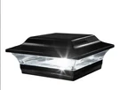 5 X In. Outdoor Black Cast Aluminum Led Solar Post By Classy Caps. Fixed Price $29.39.