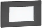 Wac Saavy 5" Wide Black Metal Rectangular Led Step Light. Fixed Price $105.95.