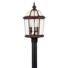 Hinkley Augusta 3 Light Outdoor Post Top/pier Mount, Copper Bronze - 2451CB. Fixed Price $594.15.
