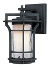 Maxim 65782WGBO Oakville Led 1 Light Outdoor Wall Lantern-black Oxide 9.5"H. Fixed Price $142.00.