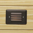 0.86W 1 Led Louvered Mini Step Light - With Utilitarian Inspirations 3.5. Fixed Price $139.99.