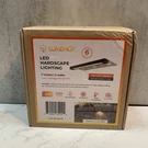 Lumengy 7-INCH 3W Super Slim Led Hardscape Lights Falcon Brass Finish 6 Pack. Fixed Price $89.99.